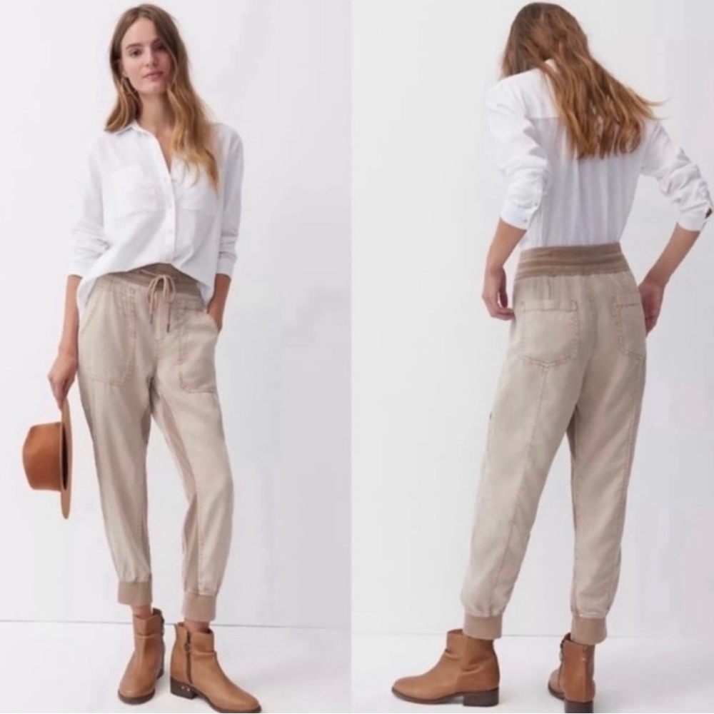 Anthropologie Tan Joggers